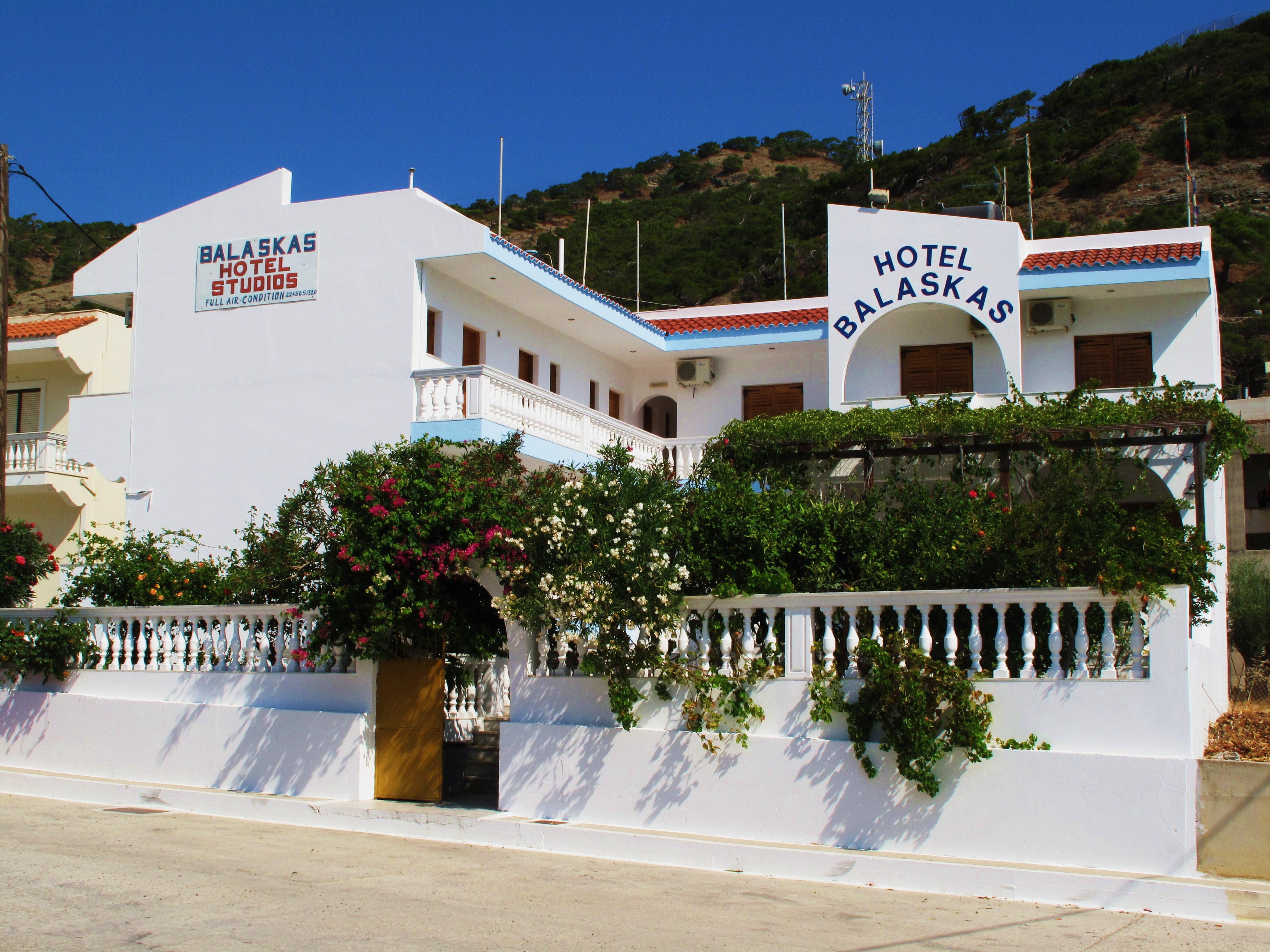 Balaskas Hotel Диафанион Экстерьер фото